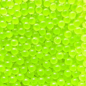 POPPING BOBA - LIME - BUBBLE TEA PEARLS | Gelq Ingredients | buckets of 3.5 kg. | Popping boba lime flavor: stuffed pearls for B