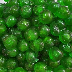 Nutman | Buy online CANDIED GREEN CHERRIES | box of 5 kg. | Whole green candied cherries.