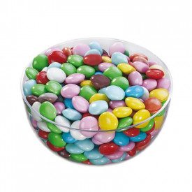Nutman | Acquista BON BON ARLECCHINO DI CIOCCOLATO | scatola da 5 kg. | Allegri confetti colorati con cuore di cioccolato da dec