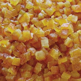 Nutman | Buy online CANDIED ORANGE CUBE ALL ESSENCE 6X6 | box of 5 kg. | Candied fruit de Provence, superior quality candied fru