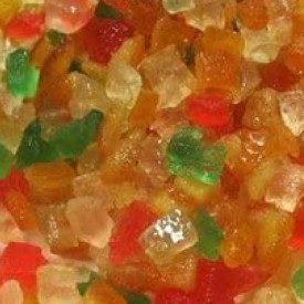 Nutman | Buy online CANDIED FRUIT SALAD 6X6 | box of 5 kg. | Mix of candied fruit cubes 6x6 mm.