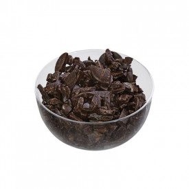 Nutman | Buy online DARK CHOCOLATE GRAIN | box of 10 kg. | Dark chocolate flakes for decoration.