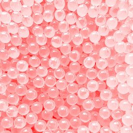 POPPING BOBA - PINK LYCHEE - BUBBLE TEA PEARLS | Gelq Ingredients | buckets of 3.5 kg. | Popping boba lychee flavour: stuffed pe