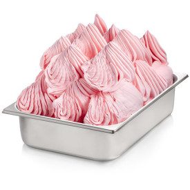 BUBBLE GUM PASTE F005 | Certifications: halal, kosher, gluten free, diary free, vegan; Pack: box of 6 kg.-2 buckets of 3 kg.; Pr