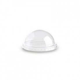 COPERCHIO GO-YO 100 CUPOLA Polo Plast | scatola da 600 pz. | Coperchio a cupola in PS per la coppa Go-Yo 100 cc. | 8027499003925