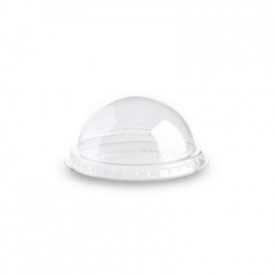 GO-YO 150 DOME LID | Polo Plast | 8027499004182 | Pack: box of 750 pcs.; Product family: paper cups and plastic cups | Dome lid 