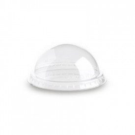 GO-YO 200 DOME LID | Polo Plast | box of 450 pcs. | Dome lid in PS for the Go-Yo cup 200 cc. | 8027499008708