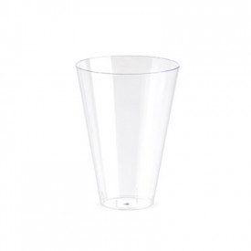 ATENA 200 CC PS TRANSPARENT - SINGLE PORTION GLASS | Polo Plast | box of 1000 pcs. | Glass in transparent PS capacity 200 cc. - 