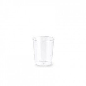 BACCO 58 CC PS TRANSPARENT - SINGLE PORTION GLASS | Polo Plast | 8027499483673 | Pack: box of 300 pcs.; Product family: paper cu