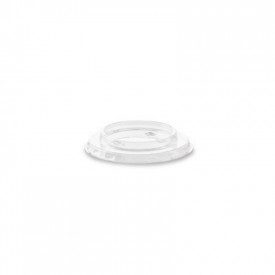 LID FOR TUBITO GLASS | Polo Plast | box of 600 pcs. | Lids in R-PET diam. 5.5 cm. - For Tubito glasses | 8027499489613