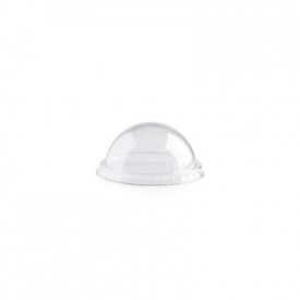 BEPPINO 300 DOME LID | Polo Plast | 8027499010718 | Pack: box of 600 pcs.; Product family: paper cups and plastic cups | Dome li