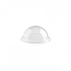 BEPPINO 400 DOME LID | Polo Plast | 8027499002713 | Pack: box of 600 pcs.; Product family: paper cups and plastic cups | Dome li