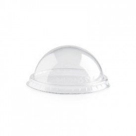 BEPPINO 700 DOME LID | Polo Plast | 8027499003734 | Pack: box of 500 pcs.; Product family: paper cups and plastic cups | Dome li