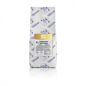 DIVINE WHITE CHOCOLATE MILKSHAKE - 1,5 Kg. | Rubicone | Certifications: gluten free; Pack: bags of 1.5 kg.; Product family: milk