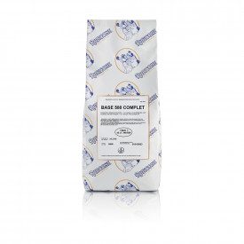 BASE 550 COMPLET | Rubicone | Certifications: gluten free; Pack: box of 11 kg.; Product family: ice cream bases | Perfectly bala