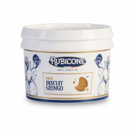 PASTA BISCUIT GRINGO Prodotti Rubicone | scatola da 6 kg. - 2 secchielli da 3 kg. | BISCUIT GRINGO è una pasta concentrata al gu