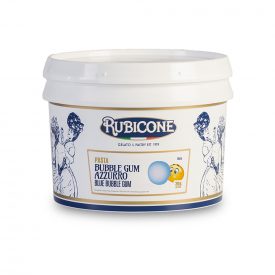Buy online BUBBLE GUM BLUE PASTE Rubicone | box of 6 kg.-2 buckets of 3 kg. | Bubble gum blue is a concentrated gelato paste, Ch