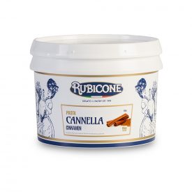Buy online CINNAMON PASTE Rubicone | box of 6 kg.-2 buckets of 3 kg. | Cinnamon is a concentrated gelato paste flavored with cin