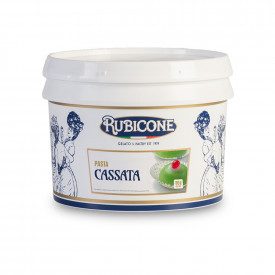 PASTA CASSATA Prodotti Rubicone | scatola da 6 kg. - 2 secchielli da 3 kg. | CASSATA è una pasta concentrata al gusto autentico 