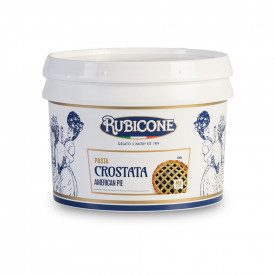 Buy online PIE PASTE Rubicone | box of 6 kg.-2 buckets of 3 kg. | Pie is a ice cream paste concentrated to the exquisite taste o