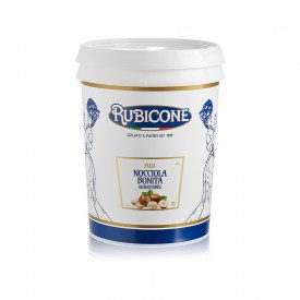 BONITA HAZELNUT PASTE | Rubicone | Pack: box of 10 kg.-2 buckets of 5 kg.; Product family: nut pastes | Hazelnut Bonita is a ice