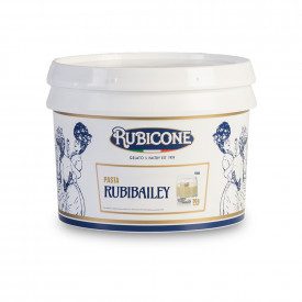 Buy online RUBIBAILEY PASTE (WHISKY CREAM) Rubicone | box of 6 kg.-2 buckets of 3 kg. | Rubibailey is a concentrated gelato past
