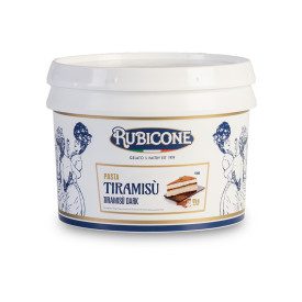 TIRAMISÙ PASTE F080 | Certifications: halal, kosher, gluten free, diary free, vegan; Pack: box of 6 kg. - 2 buckets of 3 kg.; Pr