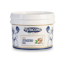 GINGER PASTE F123 | Certifications: gluten free, diary free, vegan; Pack: box of 6 kg.-2 buckets of 3 kg.; Product family: flavo