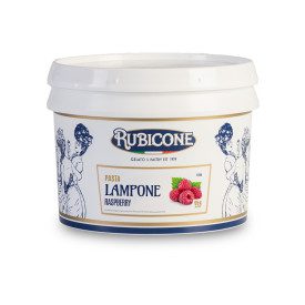 RASPBERRY PASTE F218 | Certifications: halal, kosher, gluten free, diary free, vegan; Pack: box of 6 kg.-2 buckets of 3 kg.; Pro