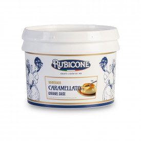 Buy online CARAMEL CREAM Rubicone | box of 6 kg.-2 buckets of 3 kg. | Caramel Cream, is a smooth, caramel-flavored cream. Perfec