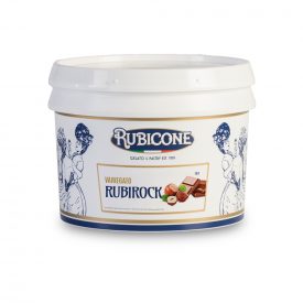 RUBIROCK CREAM (GIANDUIA HAZELNUT) | Rubicone | Certifications: halal, kosher, gluten free, dairy free, vegan; Pack: box of 6 kg