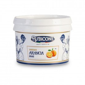 Buy online ORANGE CREAM Rubicone | box of 6 kg.-2 buckets of 3 kg. | Orange Cream is a smooth, orange-flavoured cream with piece