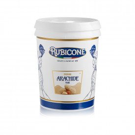 Acquista CREMINO ARACHIDE Rubicone | scatola da 10 kg. - 2 secchielli da 5 kg. | CREMINO ARACHIDE è una morbida crema al gusto d