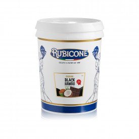 CREMINO BLACK HAWAII | Rubicone | Certifications: halal, kosher; Pack: box of 10 kg. - 2 buckets of 5 kg.; Product family: cream
