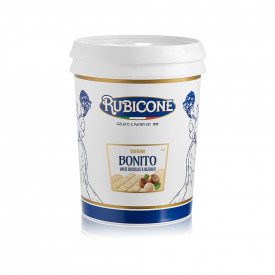 Buy online CREMINO BONITO - CHOCO HAZELNUT Rubicone | box of 10 kg. - 2 buckets of 5 kg. | Hazelnut and white chocolate velvet c