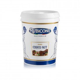 CREMINO CHOCO NUT Prodotti Rubicone | scatola da 10 kg. - 2 secchielli da 5 kg. | Crema vellutata al gusto di nocciola e cacao c