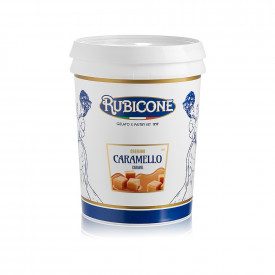 CREMINO CARAMELLO | Rubicone | Confezione: scatola da 10 kg. - 2 secchielli da 5 kg.; Tipo di prodotto: variegati creme e cremin