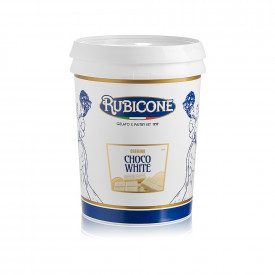 CREMINO CHOCO WHITE 5 KG. - RUBICONE | Rubicone | Certificazioni: halal, kosher, senza glutine; Confezione: secchiello da 5 kg.;