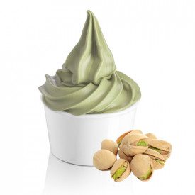 SOFT PISTACHIO BASE. 1,65 kg. | Rubicone | Certifications: halal, kosher, gluten free, dairy free, vegan; Pack: bags of 1.65 kg.