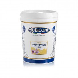 Acquista CREMINO ZAFFERANO Rubicone | scatola da 10 kg. - 2 secchielli da 5 kg. | Crema vellutata al gusto di zafferano che rest