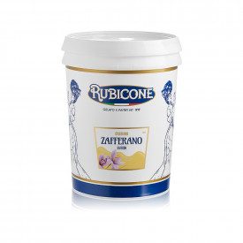 SAFFRON CREMINO | Rubicone | Certifications: gluten free; Pack: box of 10 kg.-2 buckets of 5 kg.; Product family: cream ripples 