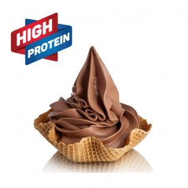 Buy online BASE CHOCOLATE HI-PRO - HIGH PROTEIN Rubicone | box of 11,2 kg. - 8 bags of 1.4 kg. | Veratile ice cream base suitabl
