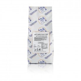 BASE SOFT VANIGLIA GIALLA NSA | Rubicone | Certificazioni: senza glutine, senza zucchero; Confezione: scatola da 12 kg. - 6 bust