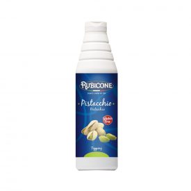 TOPPING PISTACHIO | Rubicone | Certifications: gluten free; Pack: box of 6 kg. -6 bottles of 1 kg.; Product family: toppings and