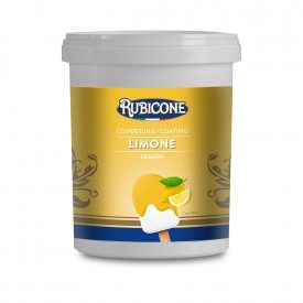 Buy online LEMON COVERING Rubicone | box of 6 kg. - 4 buckets of 1.5 kg. | Yellow coating.