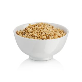 COATED HAZELNUT GRAIN | Rubicone | Certifications: gluten free, dairy free, vegan; Pack: box of 3 kg. - 3 bags of 1 kg.; Product