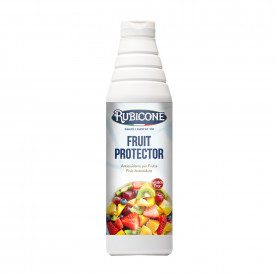 Buy online FRUIT PROTECTOR Rubicone | box of 6 kg. -6 bottles of 1 kg. | Transparent syrup to prevent oxidation. Packed in a han