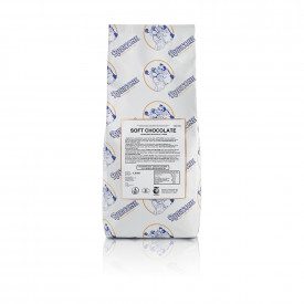 BASE SOFT CHOCOLATE 1,5 KG. - RUBICONE | Rubicone | Certificazioni: halal, kosher, senza glutine; Confezione: busta da 1,5 kg.; 