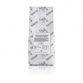 Buy online FROZEN SOFT YOGURT STRAWBERRY - 1,5 Kg. Rubicone | bags of 1.5 kg. | Powdered mix suitable for Frozen Yogurt making, 