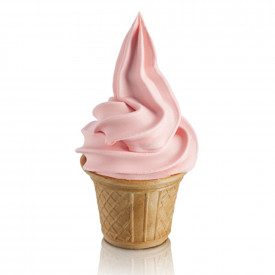 BASE SOFT PINK BUBBLEGUM - 1.5 Kg. | Rubicone | Certifications: gluten free; Pack: bag of 1,5 kg.; Product family: soft serve an